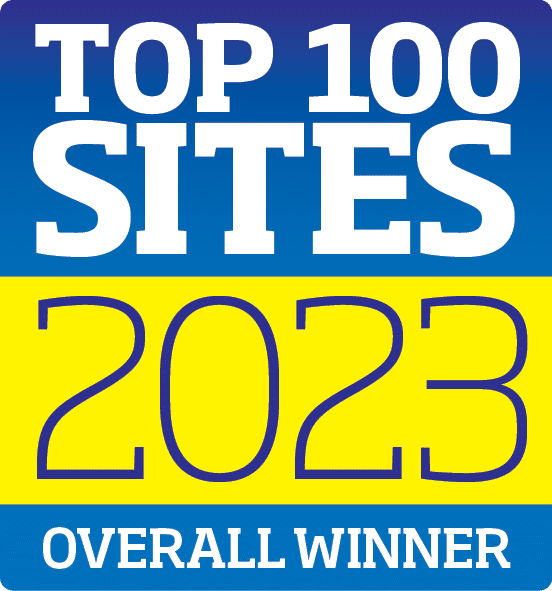 Top 100 Sites Overall Winner 2023