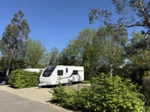 A variety of pitches available, all hard standing inclusive of 10amp electric
