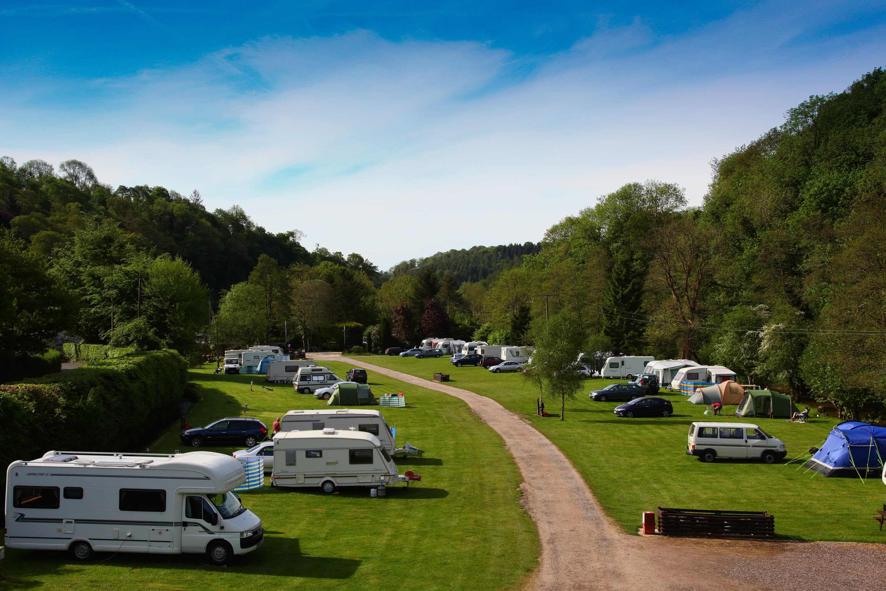 Exe Valley Caravan Site image